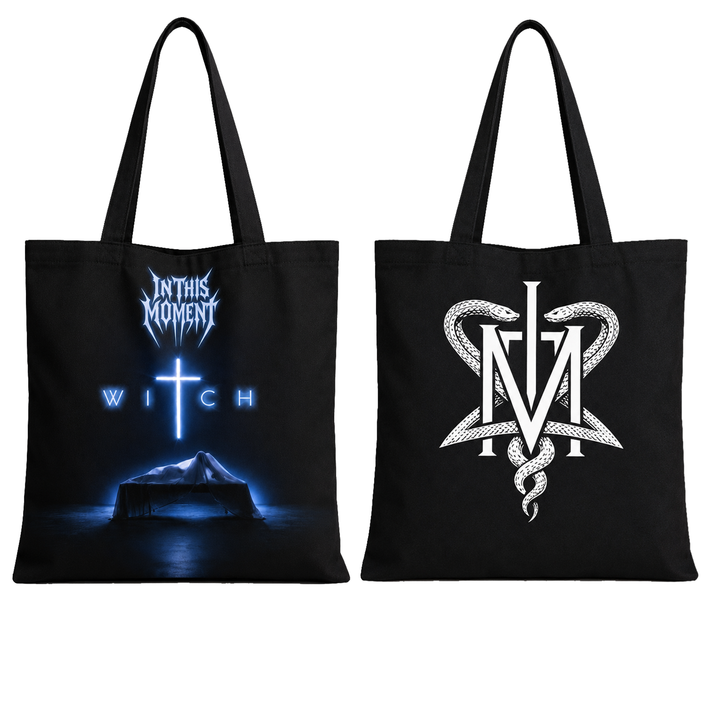 Witch Album Oversized Tote with Pocket – In This Moment Official
