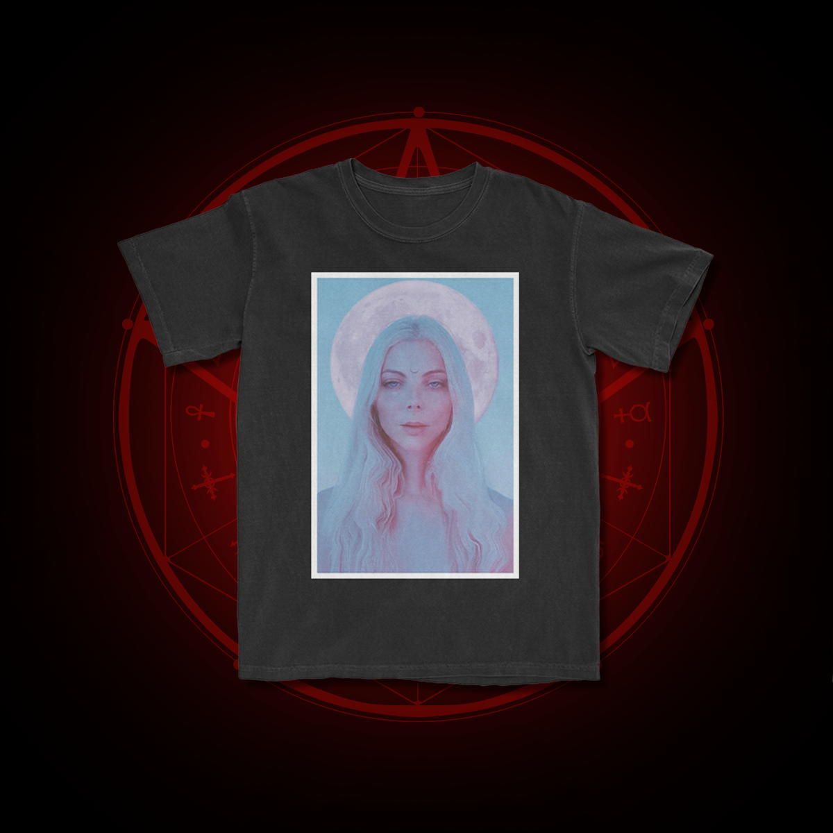 pink moon t shirt