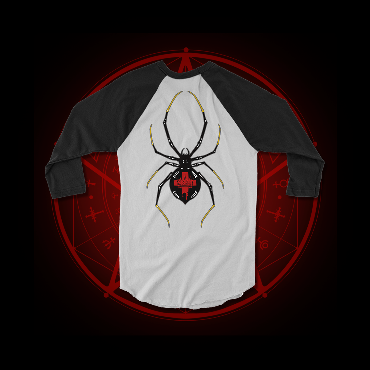 Black Widow Raglan