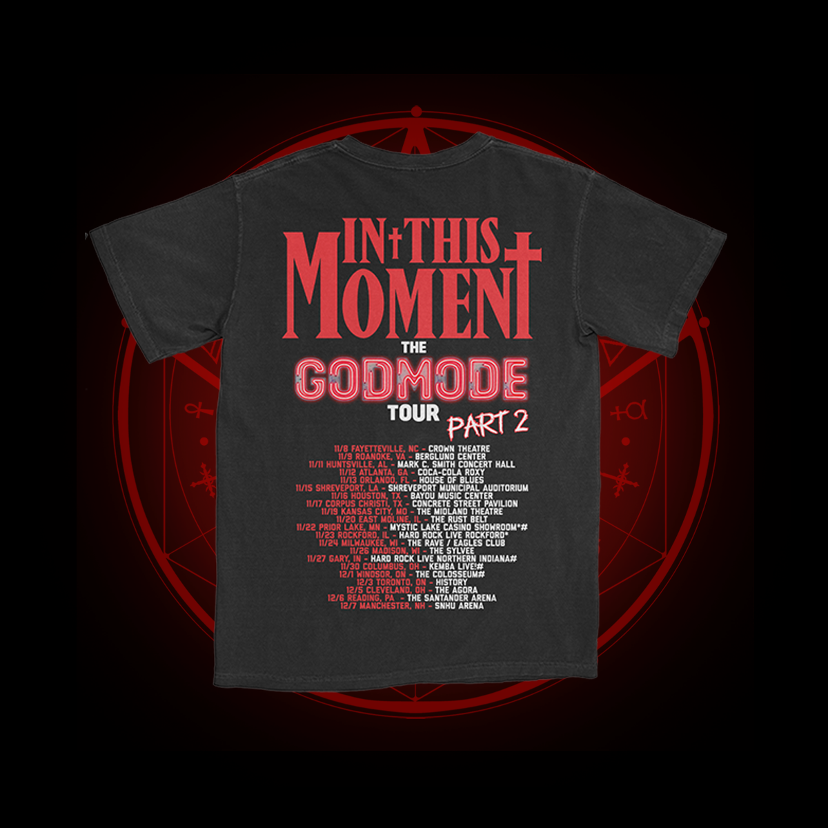 Band Dates Tour Tee