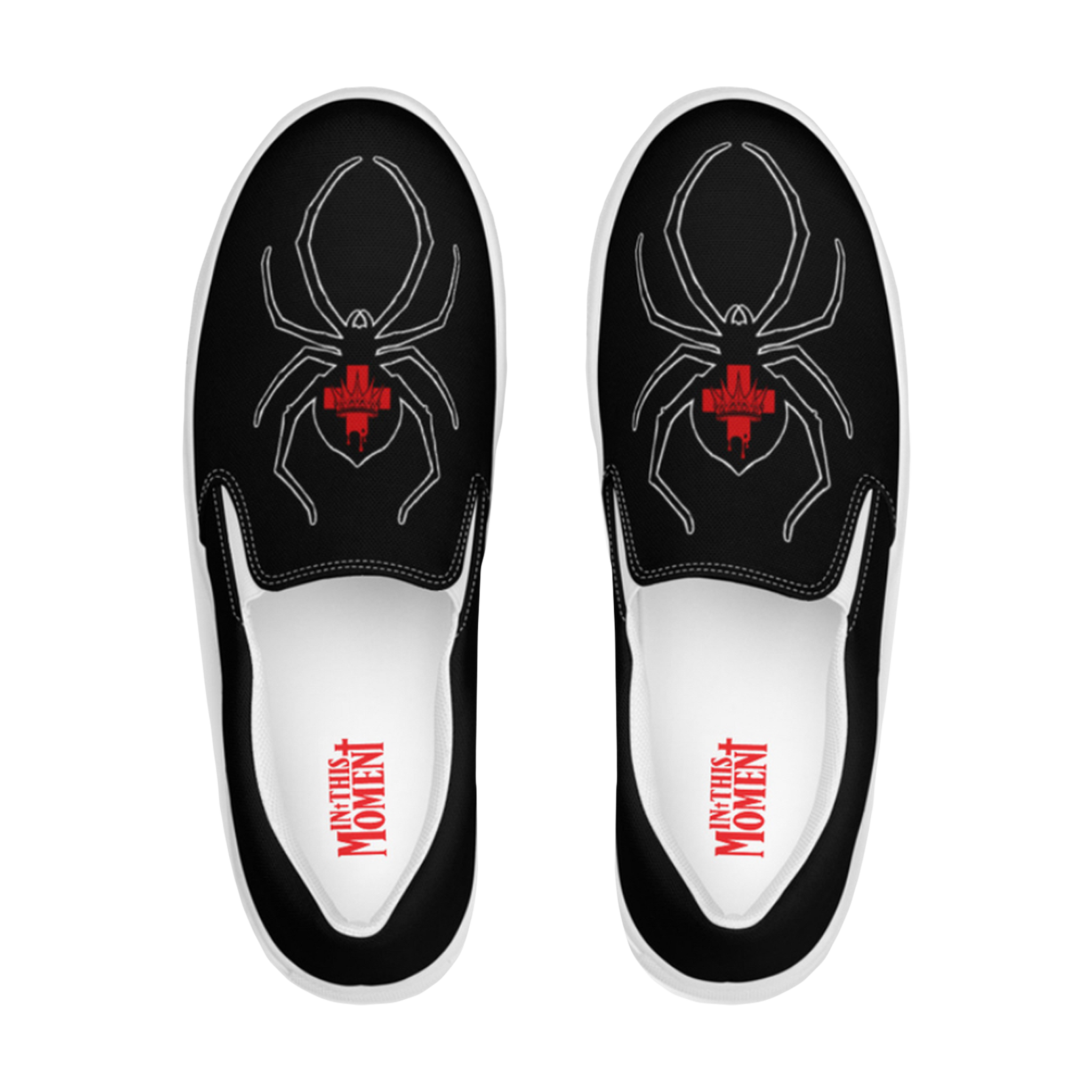 Black Widow Slip-On Men's Shoes