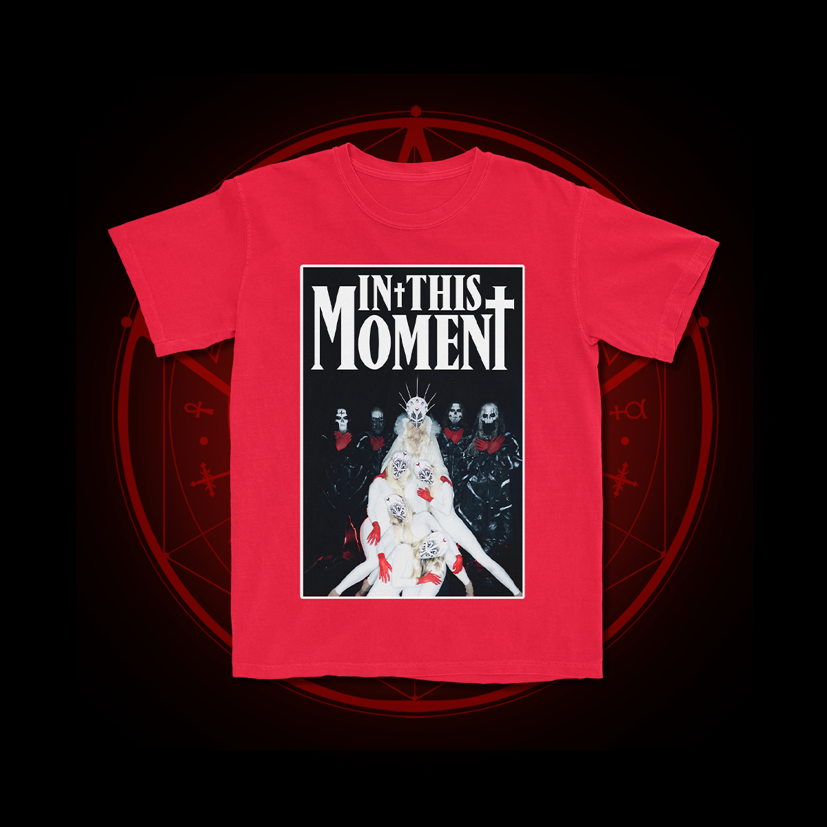 In This Moment Xmas Band Tee