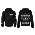 Multi Symbol Zip Hoodie