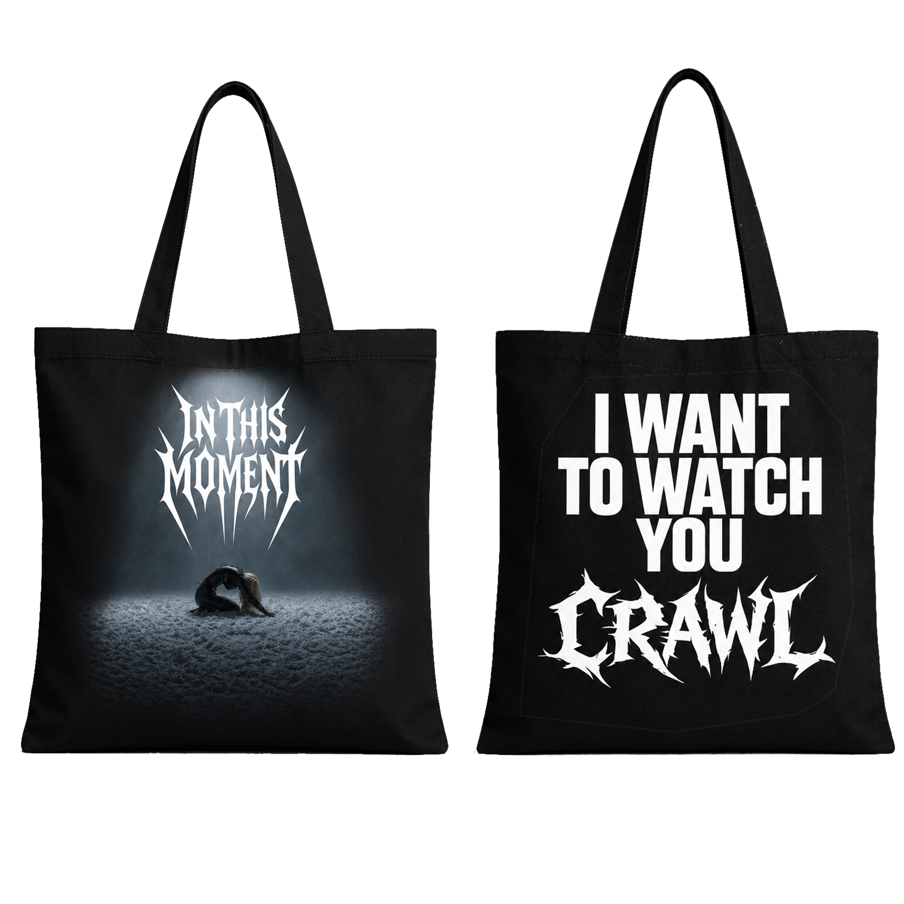 Crawl Oversized Tote with Pocket