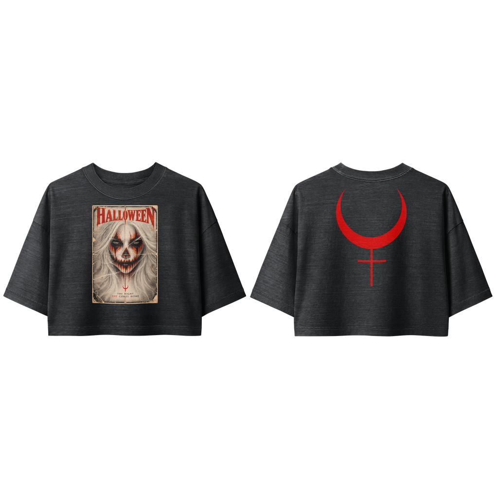 Maria Halloween Premium Crop