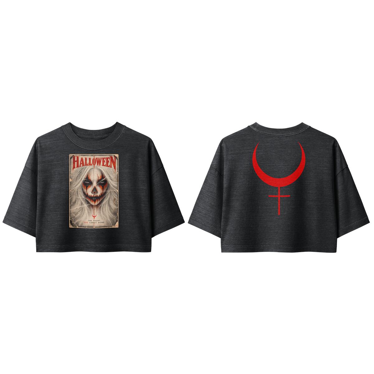 Maria Halloween Premium Crop
