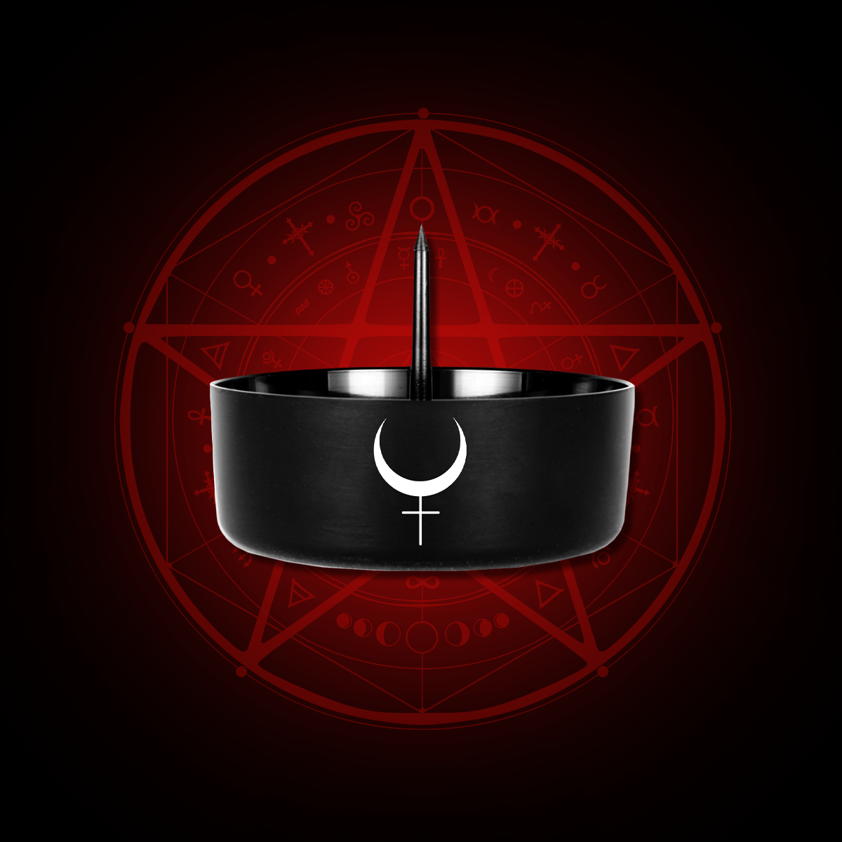 Crescent Moon Ashtray