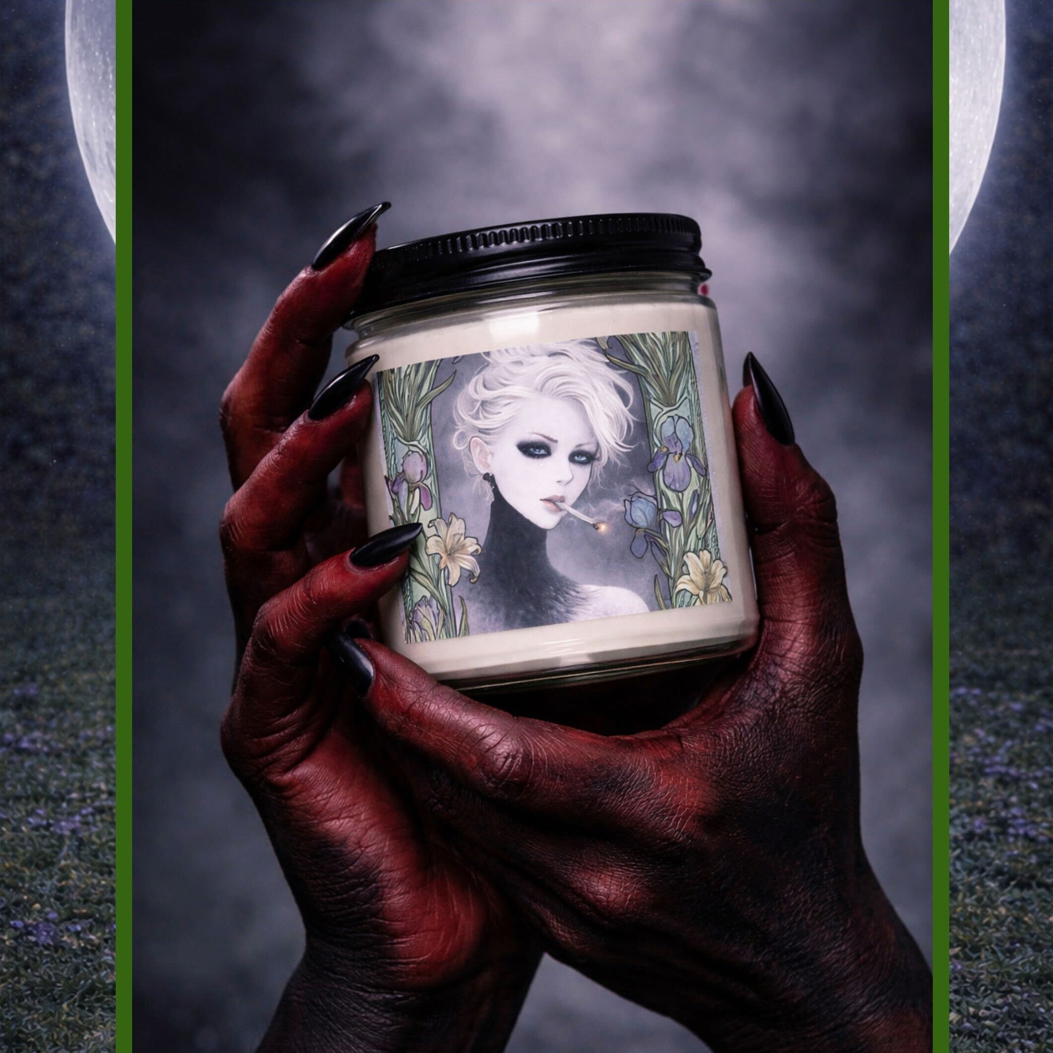 Green Witch 420 Candle