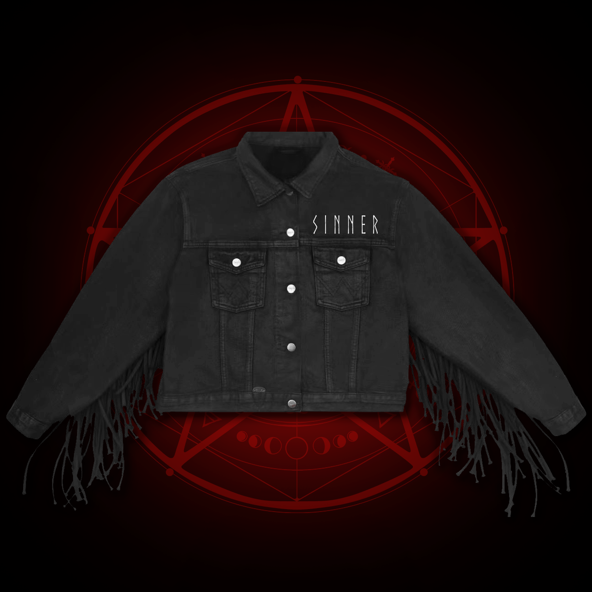 Fringe Denim Jacket