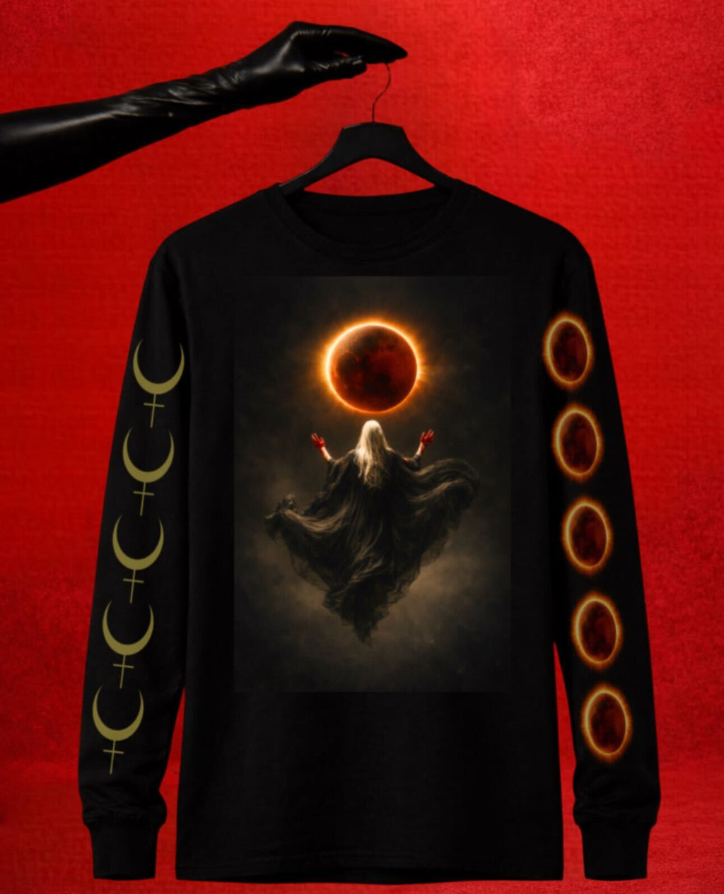 Eclipse Blood Moon Long Sleeve