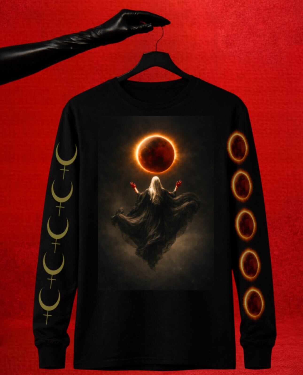 Eclipse Blood Moon Long Sleeve