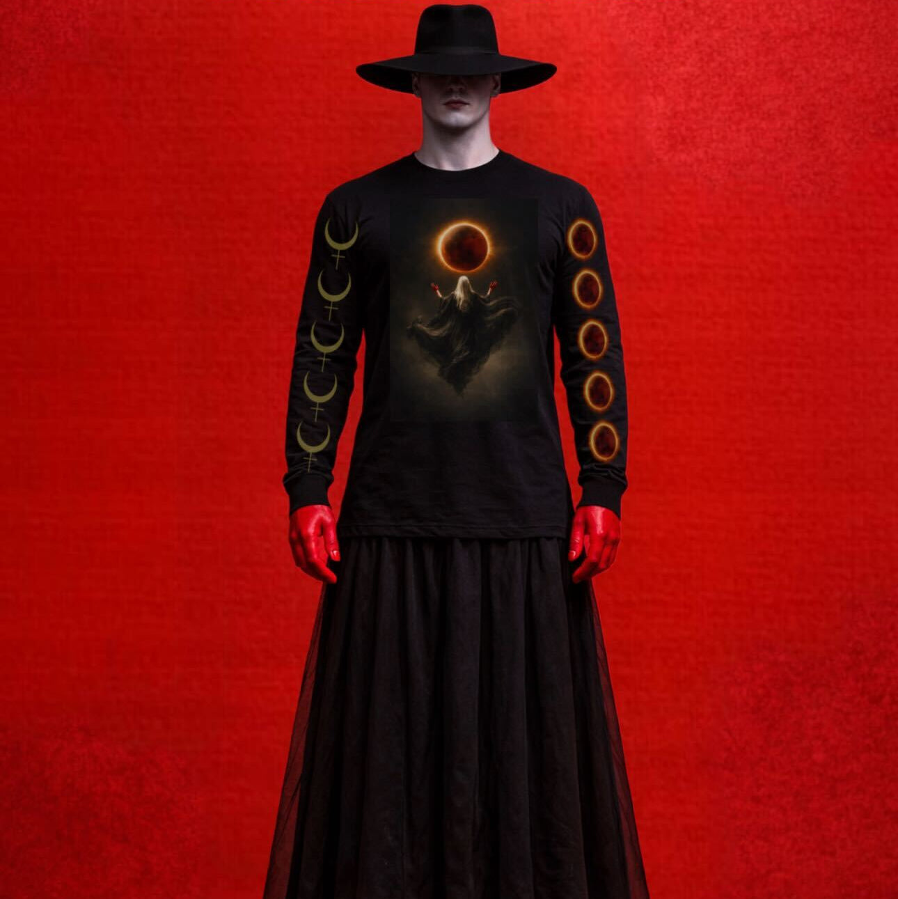 Eclipse Blood Moon Long Sleeve