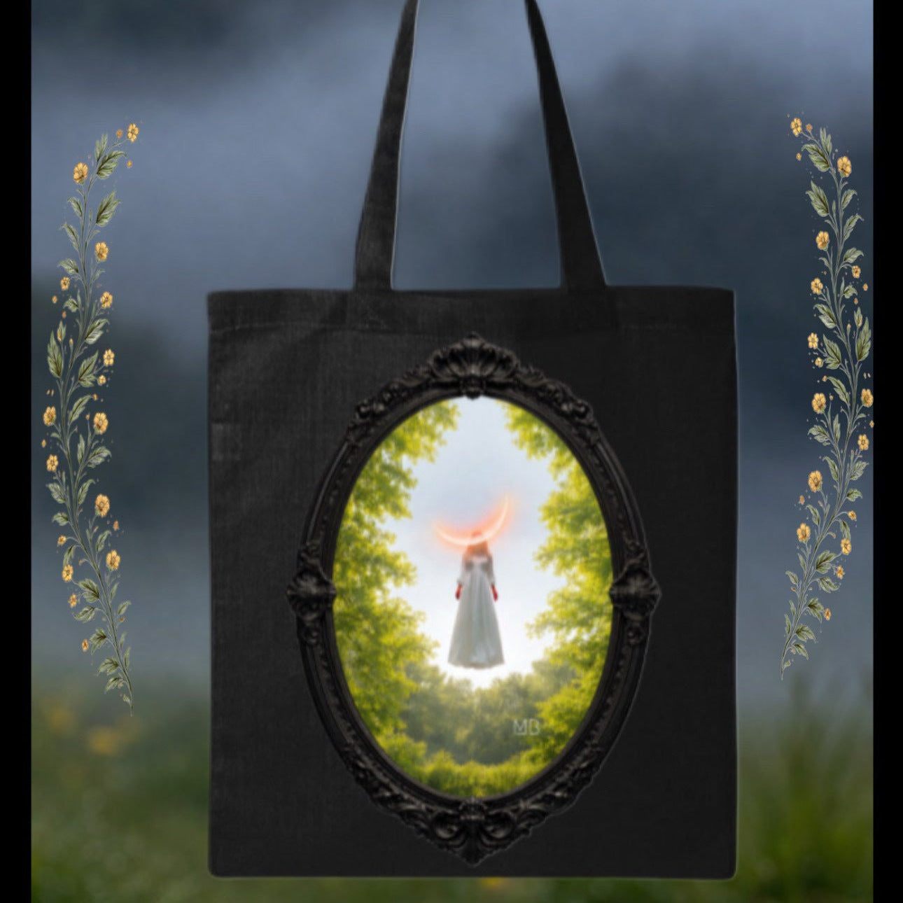 Spring Full Moon Tote
