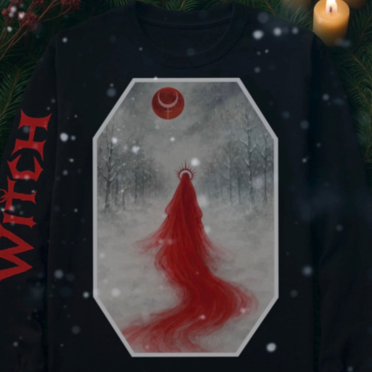 Crimson Winter Long Sleeve Tee