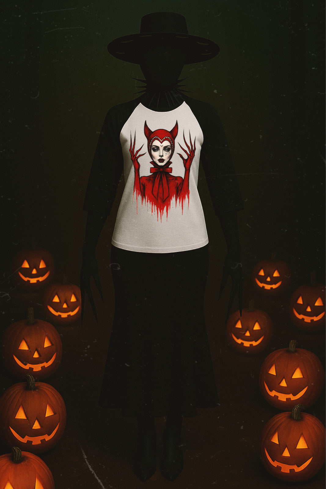 She Devil Unisex Raglan