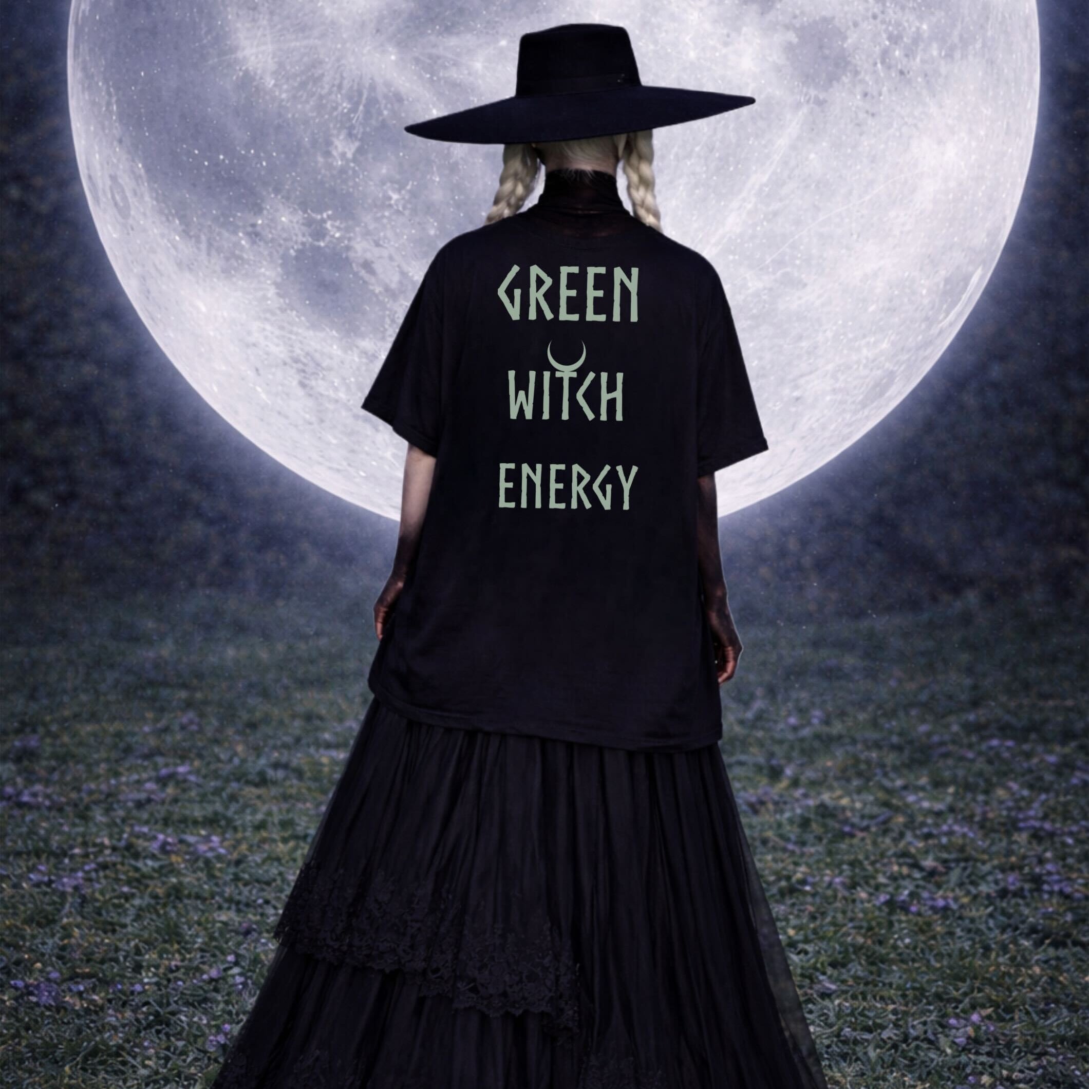 Green Witch 420 Tee