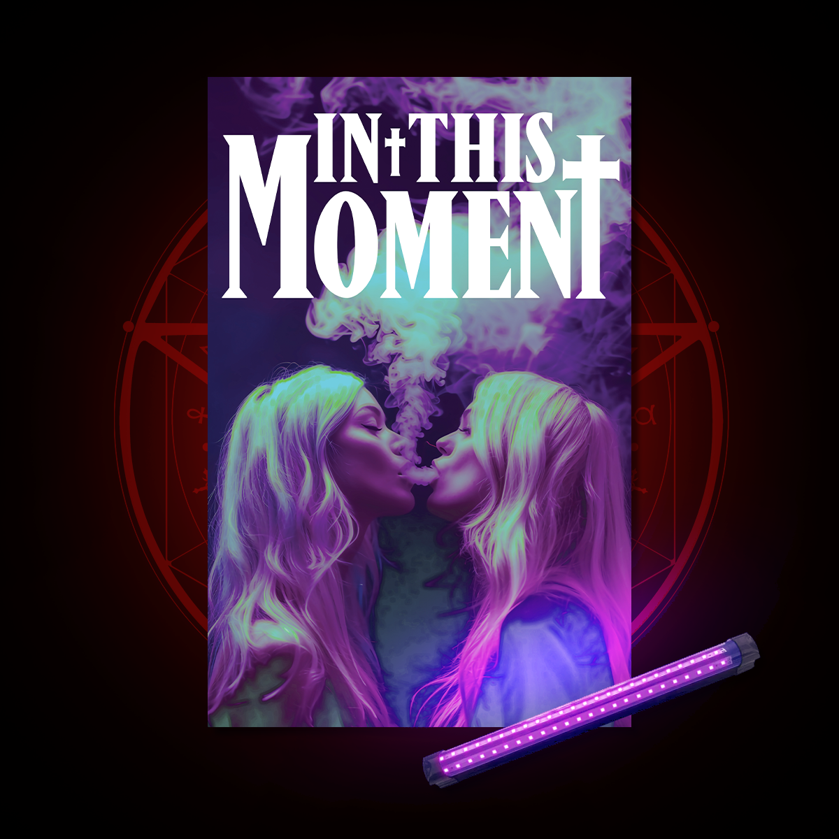 Purple Haze Blacklight Poster