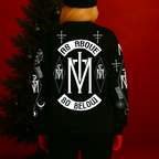 As Above Black Crewneck Sweater