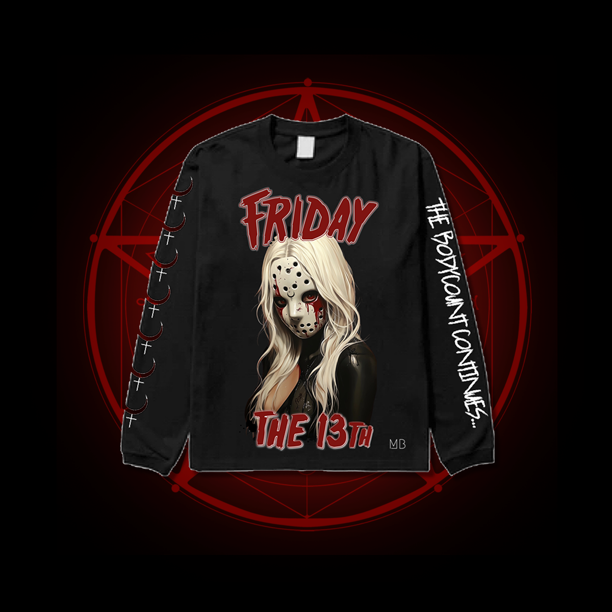 Friday the 13th Long Sleeve Tee