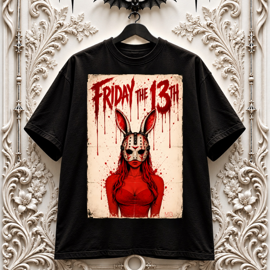 Friday the 13th Bunny Premium Tee