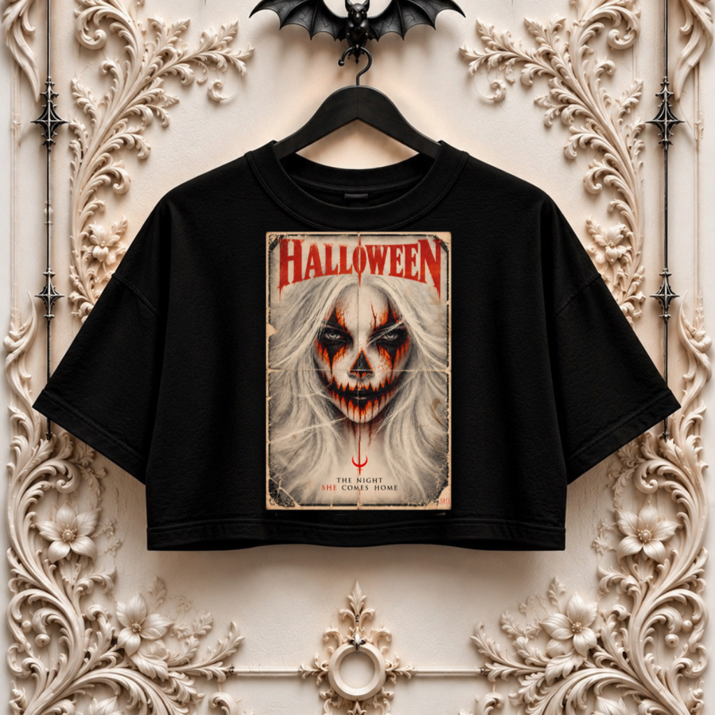 Maria Halloween Premium Crop