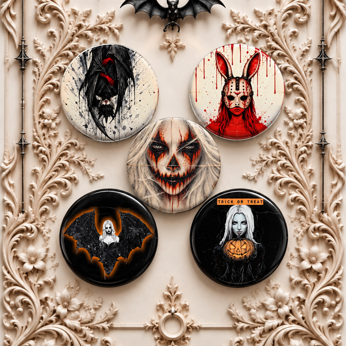 Halloween Pin Set