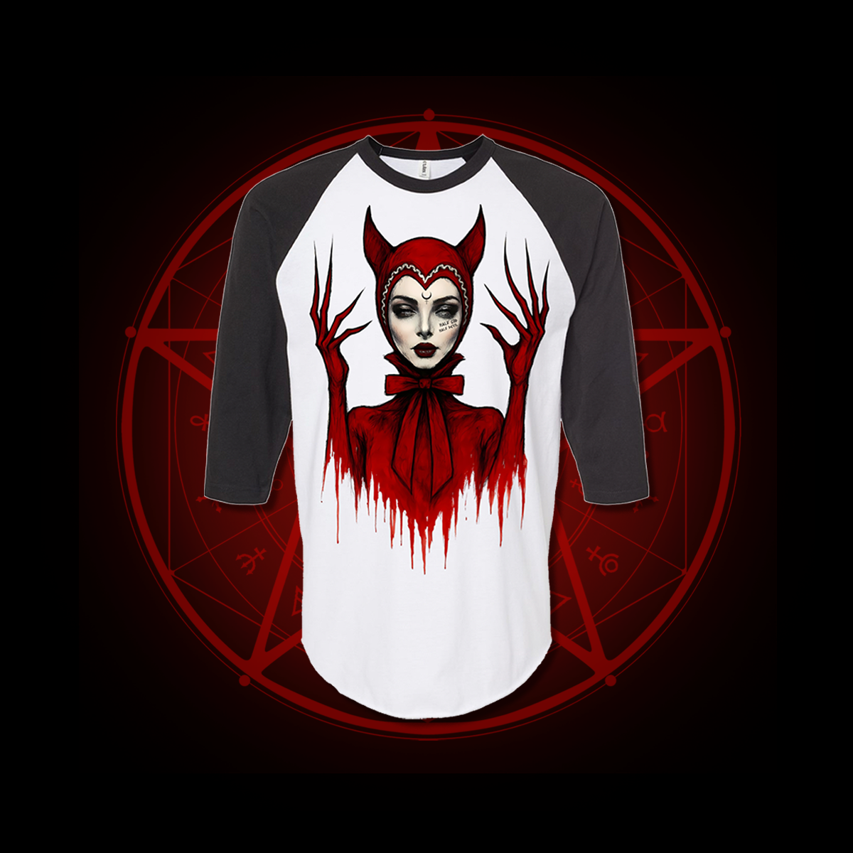 She Devil Unisex Raglan