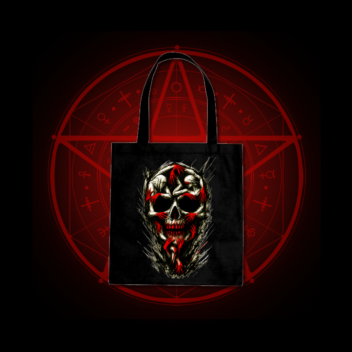 Skull Tote