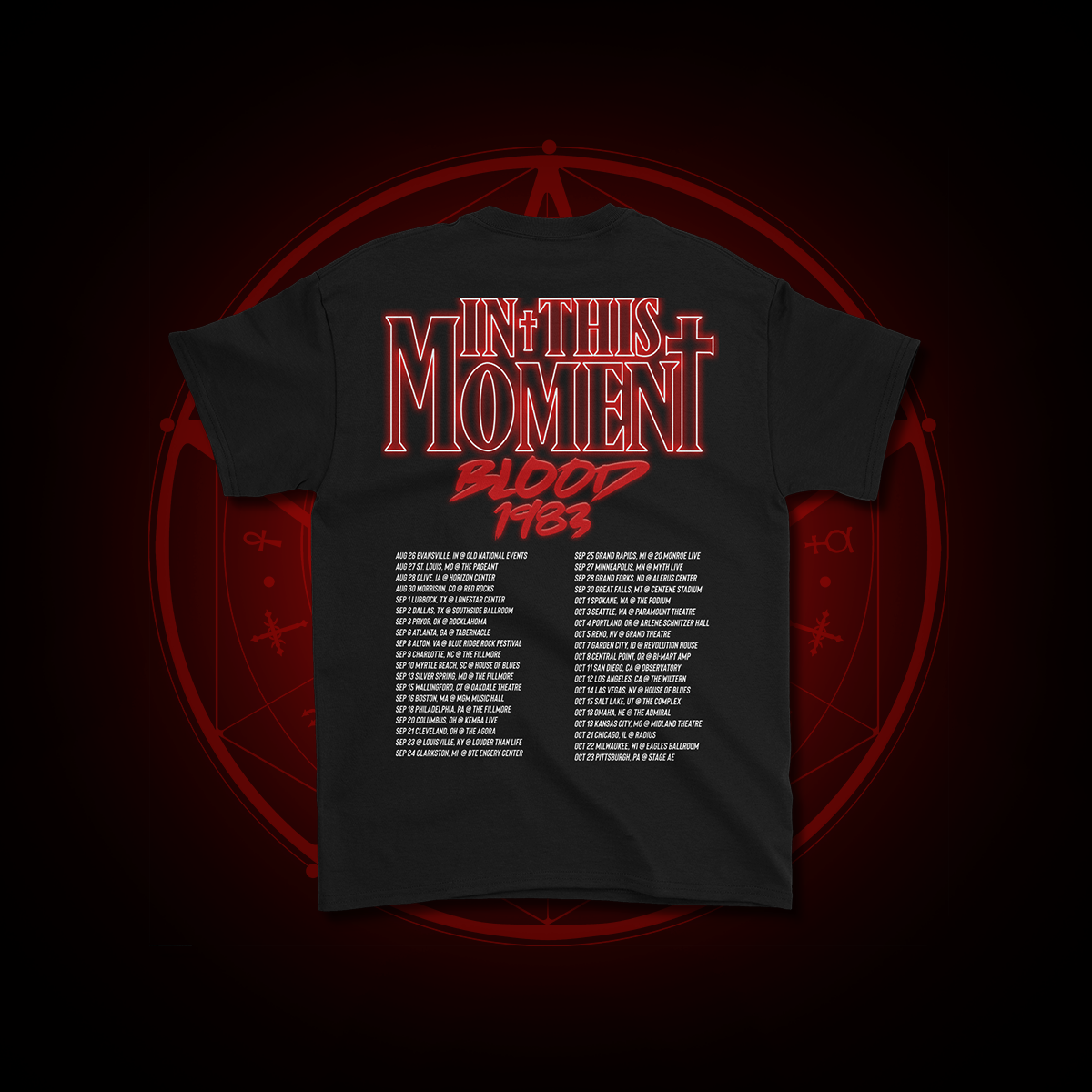 Blood 1983 Tour Tee