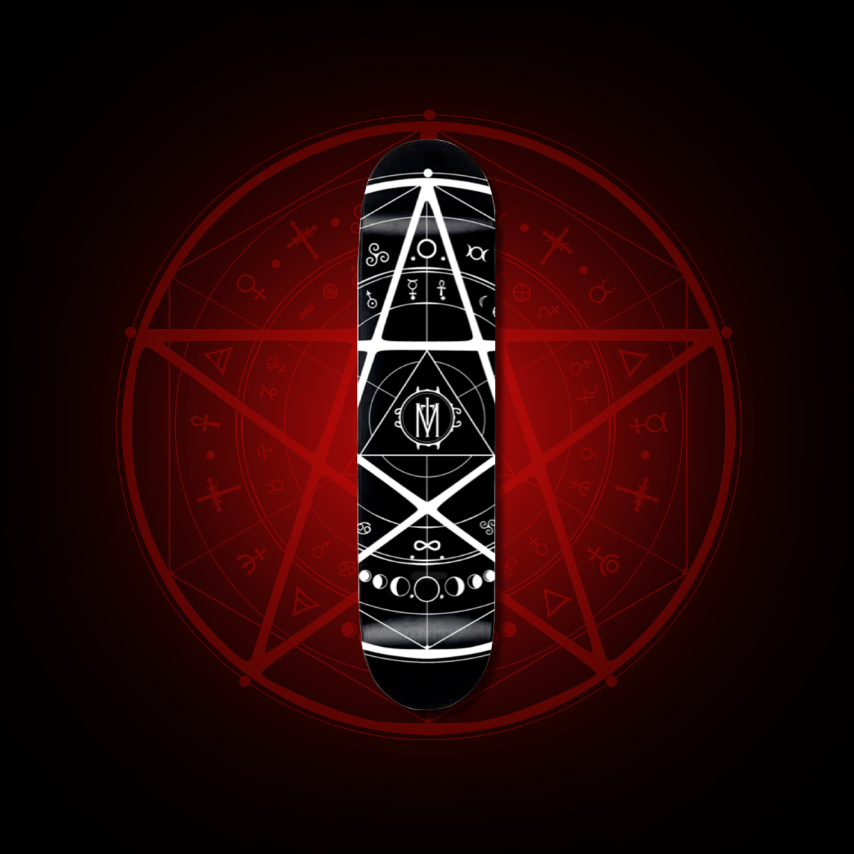 Pentagram Skateboard Deck