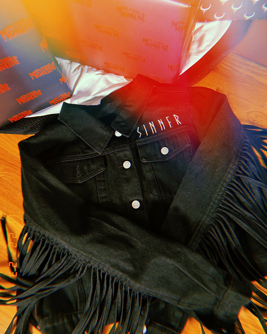 Fringe Denim Jacket – In This Moment Official